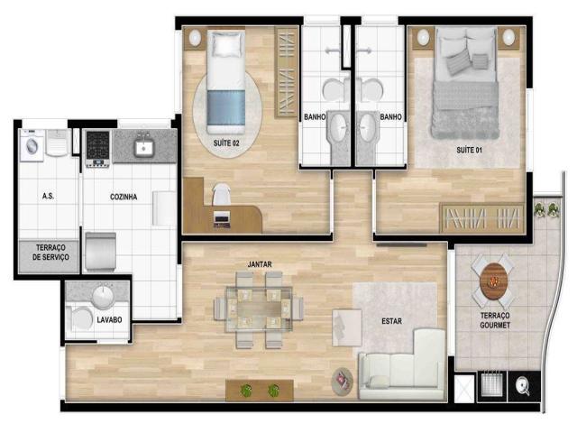 Apartamento para Venda em São Bernardo do Campo - 2